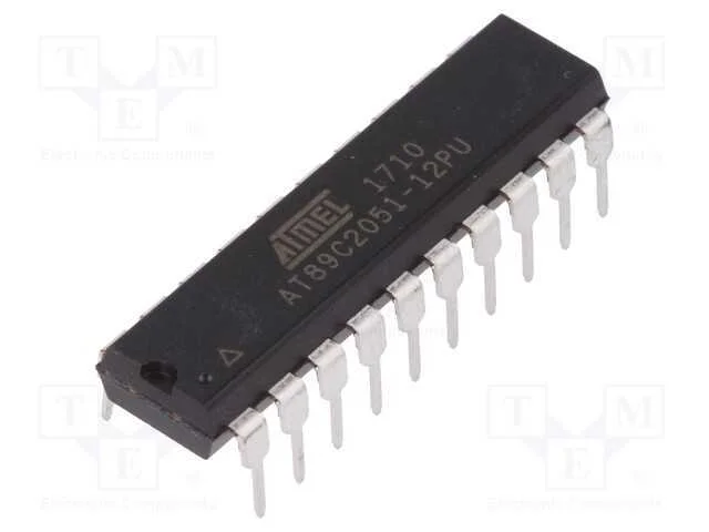 Ic: Microcontrolador 8051; Flash: 2kx8bit; Interface: Uart; Dip20