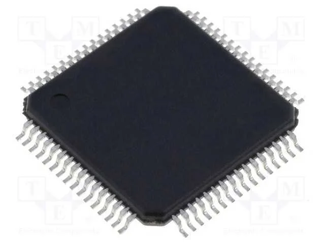 IC: microcontrolador 8051, Flash: 64kx8bit, 3&divide;5,5.