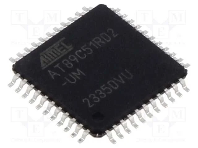 IC: microcontrolador 8051, Interface: SPI,UART, L.