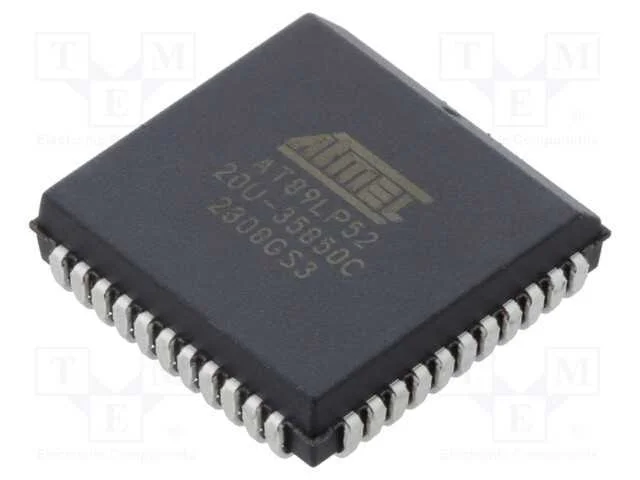 Ic: Microcontrolador 8051; Interface: Uart; 2,4&divide;5,5vdc; Plcc32