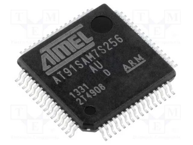 IC: microcontrolador ARM7TDMI, LQFP64, 3&divide;3,6VDC, .