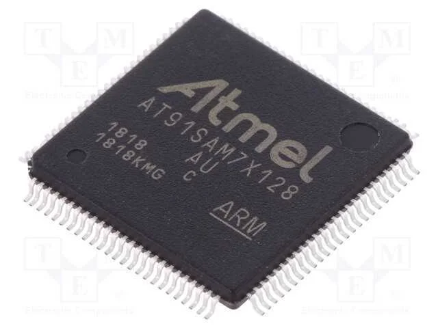 IC: microcontrolador ARM7TDMI, LQFP100, 3&divide;3,6VDC,.