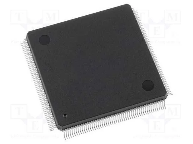 IC: microprocessador ARM, AT91, SMD, QFP208, 8kBF.