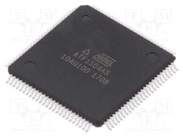 IC: CPLD, SMD, TQFP100, N&uacute;mero de macroc&eacute;lulas: 6.
