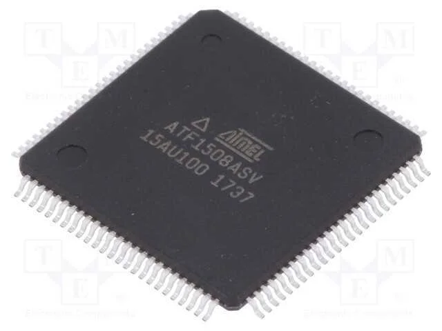 IC: CPLD, SMD, TQFP100, N&uacute;mero de macroc&eacute;lulas: 1.