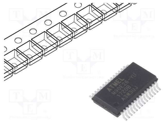 Ic: Detetor da Pot&ecirc;ncia; Spi,Uart; Ssop28; 2,8&divide;3,6v