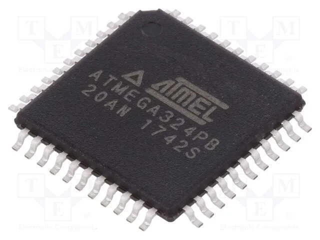 Ic: Microcontrolador Avr; Tqfp44; 1,8&divide;5,5vdc; Interr.Exter: 39