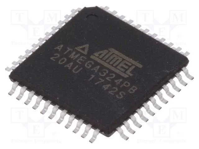 Ic: Microcontrolador Avr; Tqfp44; 1,8&divide;5,5vdc; Interr.Exter: 39