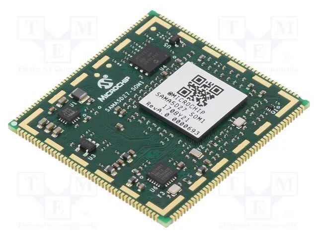 Módulo: SOM, Cortex A5, SAMA5, 3,3VDC, 128MBRAM, .