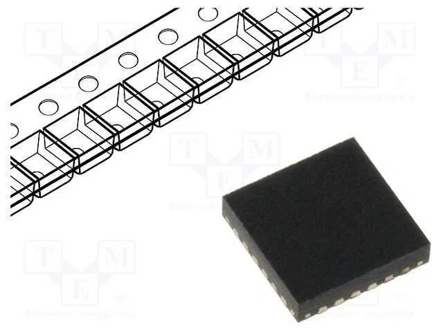 Ic: Microcontrolador Avr; Vqfn24; Interr.Exter: 22; Cmp: 1; Attiny