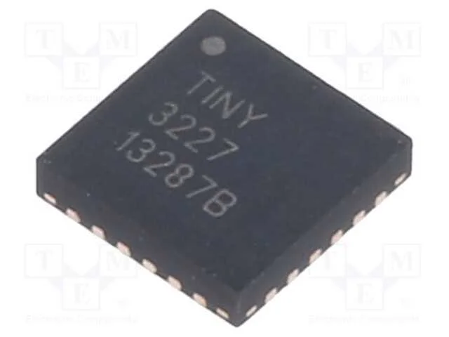 Ic: Microcontrolador Avr; Vqfn24; Interr.Exter: 22; Cmp: 1; Attiny