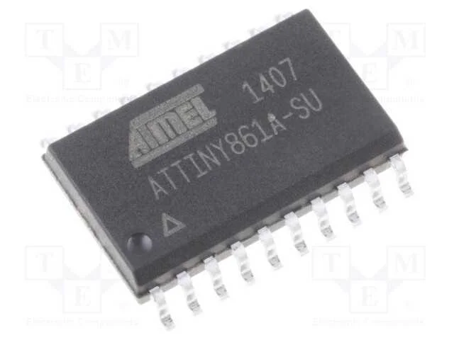 Ic: Microcontrolador Avr; So20-W; 1,8&divide;5,5vdc; Interr.Exter: 16