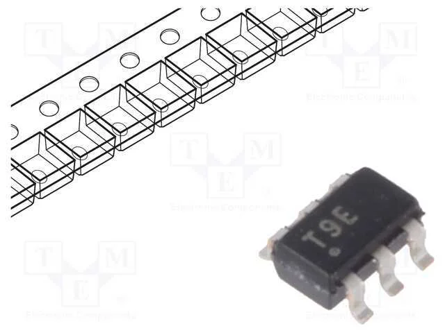 Ic: Microcontrolador Avr; Sot23-6; 1,8&divide;5,5vdc; Interr.Exter: 4