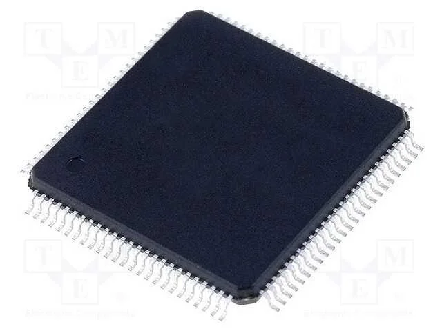IC: microcontrolador AVR, TQFP100, Interr.exter: .