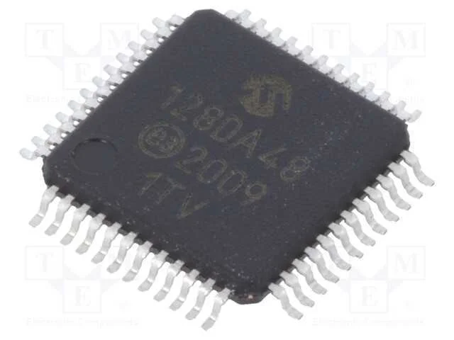 Ic: Microcontrolador Avr; Tqfp48; 1,8&divide;5,5vdc; Cmp: 3; Avr128