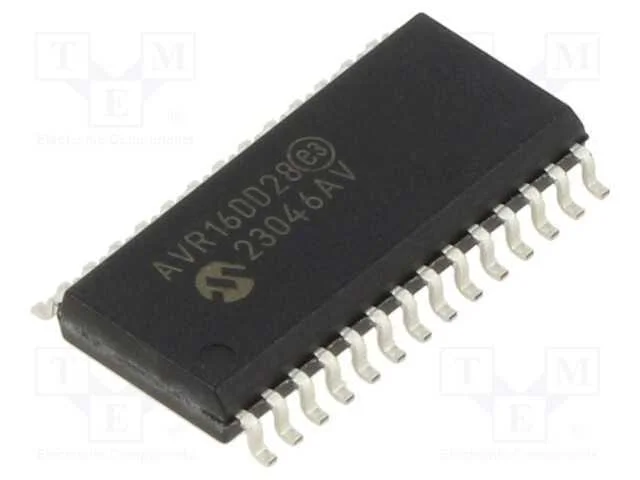 Ic: Microcontrolador Avr; Soic28; 1,8&divide;5,5vdc; Interr.Exter: 23
