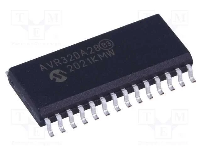 Ic: Microcontrolador Avr; So28; 1,8&divide;5,5vdc; Cmp: 3; Avr32; Avr-Da