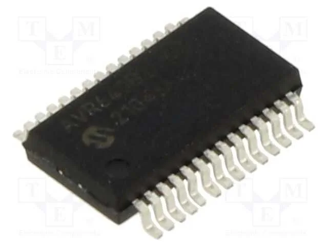 Ic: Microcontrolador Avr; Ssop28; Interr.Exter: 22; Cmp: 3; Avr64