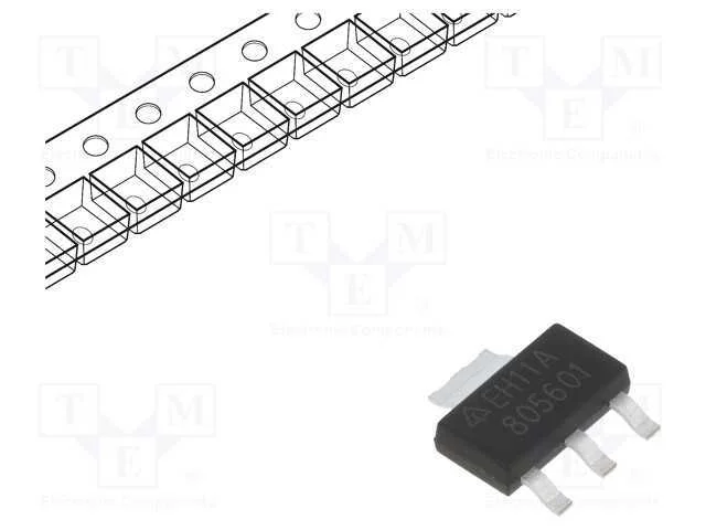 IC: Estabilizador de tens&atilde;o, LDO,linear,regulado,.