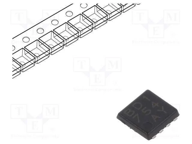 Ic: Driver; Controlador Led; Hson8; 32ma; 0,2&divide;4,1v; Ch: 4