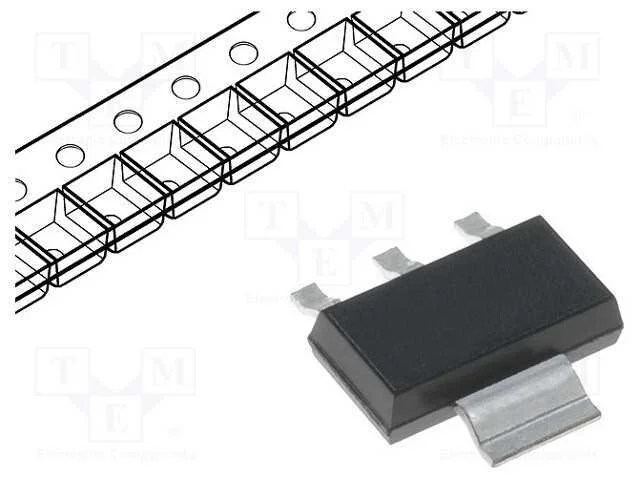Ic: Power Switch; Low-Side; 1,4a; Ch: 1; N-Channel; Smd; Pg-Sot223-4