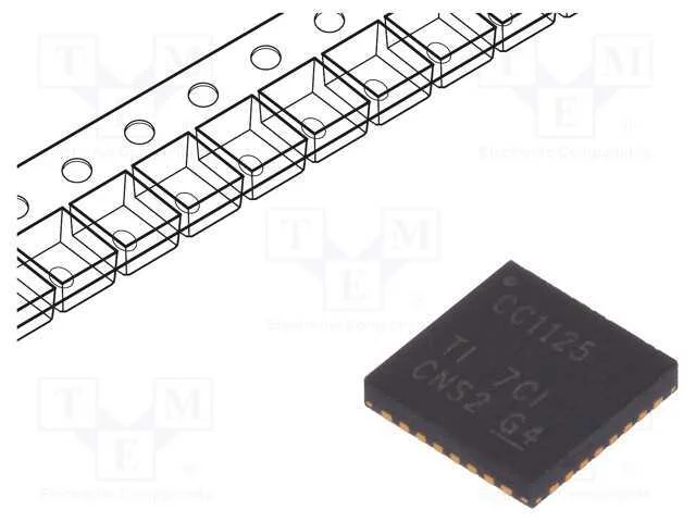 IC: transceptor RF, 2&divide;3,6VDC, SPI, SMD, VQFN32, 2.