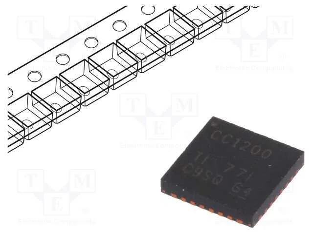 IC: transceptor RF, 2&divide;3,6VDC, SPI, SMD, VQFN32, 2.