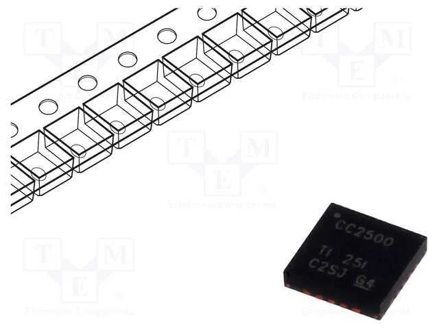Ic: Transceptor Rf; Spi; Vqfn20; -40&divide;85&deg;c; 1,8&divide;3,6vdc; 2,4ghz; Ism