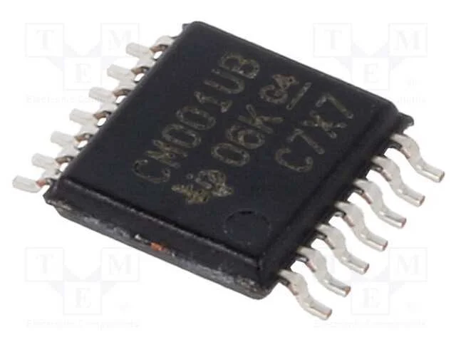 Ic: Digital; Nor; Ch: 4; In: 2; Cmos; Smd; Tssop14; 3&divide;18vdc; -55&divide;125&deg;c