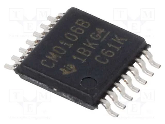 Ic: Digital; Not; Ch: 6; In: 1; Cmos; Smd; Tssop14; 3&divide;18vdc; -55&divide;125&deg;c