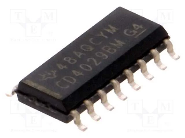 Ic: Digital; Contador Crescente/Decrescente,Predefinido; Cmos