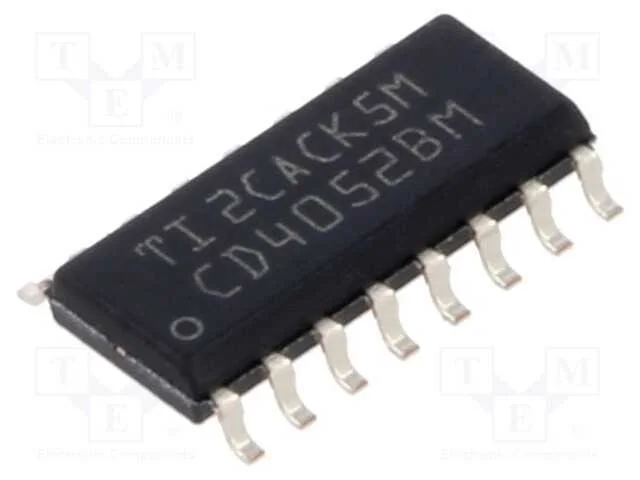 Ic: Digital; Demultiplexor,Multiplexor; Ch: 4; Cmos; Smd; Soic16