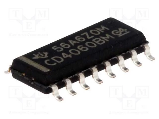 Ic: Digital; Divisor,Contador Bin&aacute;rio; Cmos; Smd; So16; Cd4000