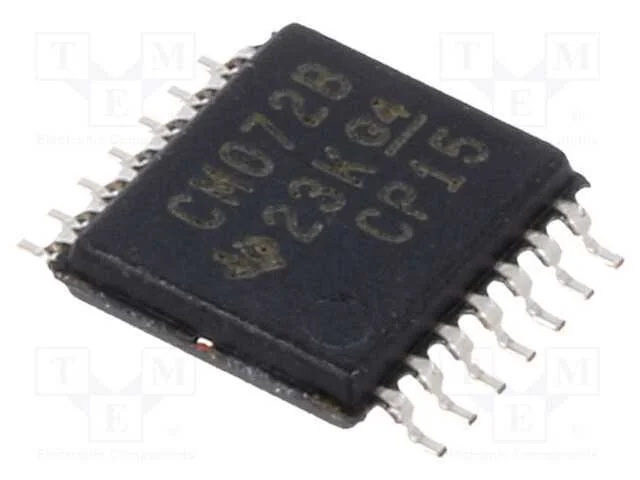 Ic: Digital; Or; Ch: 2; In: 4; Cmos; Smd; Tssop14; 3&divide;18vdc; -55&divide;125&deg;c
