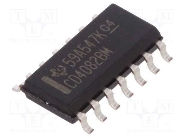 Ic: Digital; And; Ch: 4; In: 2; Cmos; Smd; So14; 3&divide;18vdc; -55&divide;125&deg;c