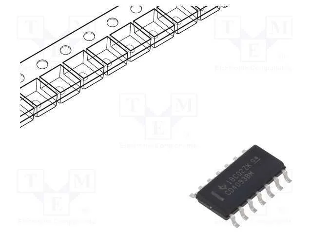 IC: digital, NAND, Ch: 4, IN: 2, CMOS, SMD, SO14,.