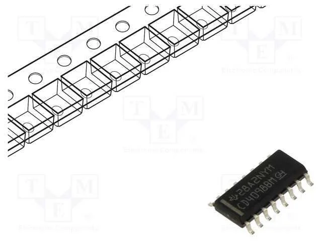 Ic: Digital; Monoestável,Multi Vibrador; Ch: 2; Cmos; 3÷18vdc; Smd