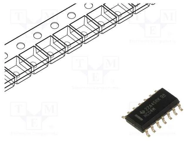 Ic: Digital; Not; Ch: 6; Cmos; Smd; So14; 2&divide;6vdc; Hc