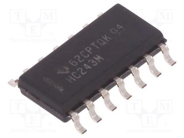 Ic: Digital; Bus Transceiver; Ch: 4; Smd; So14; 2&divide;6vdc; Hc