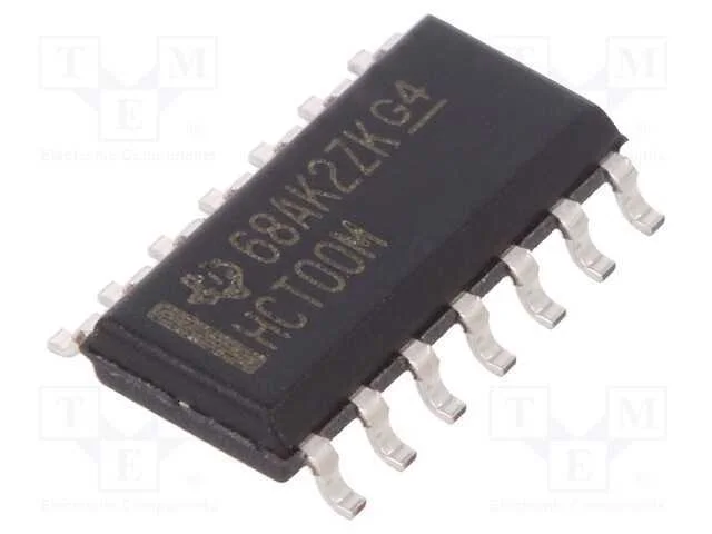 Ic: Digital; Nand; Ch: 4; In: 2; Smd; So14; 2&divide;6vdc; Hct