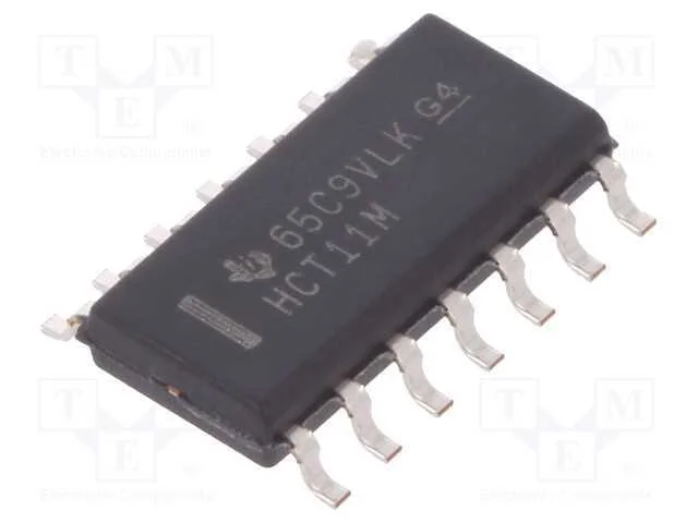 Ic: Digital; And; Ch: 3; In: 3; Smd; So14; 4,5&divide;5,5vdc; Hct