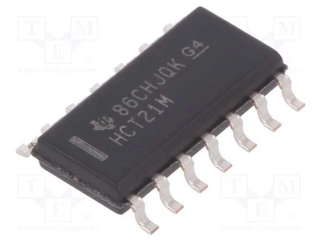 Ic: Digital; And; Ch: 2; In: 4; Smd; So14; 4,5&divide;5,5vdc; Hct