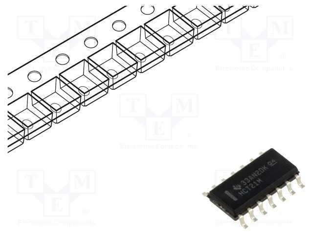 Ic: Digital; And; Ch: 2; In: 4; Smd; So14; 4,5&divide;5,5vdc; Hct