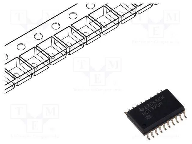 IC: digital, trinco transparente D, Ch: 8, 4,5&divide;5,.
