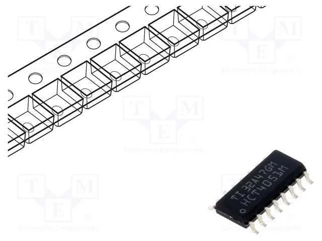 IC: digital, demultiplexor,multiplexor, SMD, SO16.