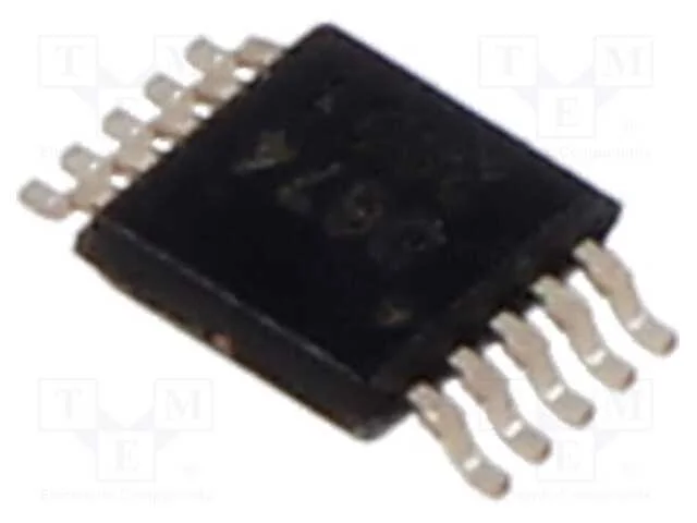IC: Conversor D/A, 10bit, 188ksps, Ch: 4, VSSOP10.