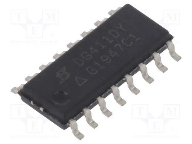 Ic: Comutador Analógico; Spst-Nc; Ch: 4; So16; 7÷22v,13÷44v; Tubo