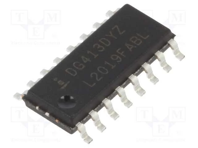 Ic: Comutador Analógico; Spst-No/Nc; Ch: 4; So16; Tubo; 30ma