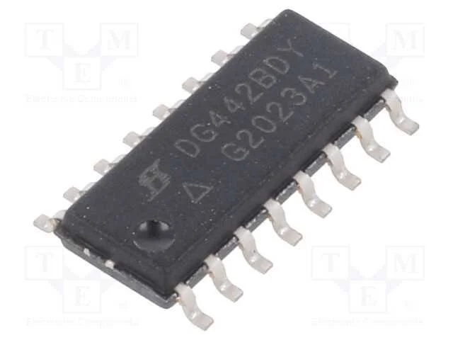 Ic: Comutador Analógico; Spst-No; Ch: 4; So16; -15÷15v; Tubo