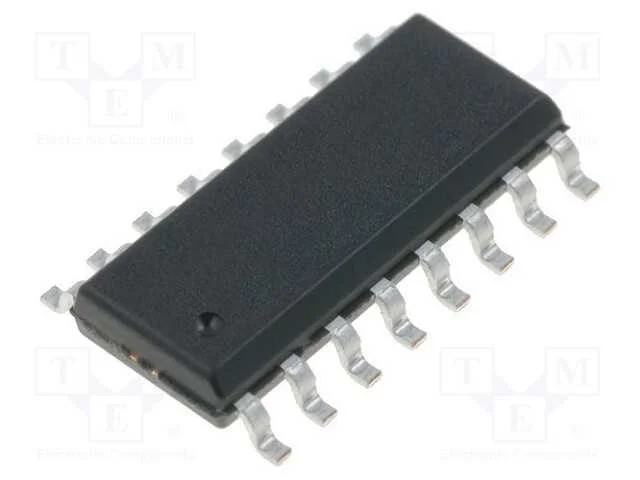 Ic: Comutador Analógico; Spst-No; Ch: 4; So16; 7÷22v,13÷36v; Tubo